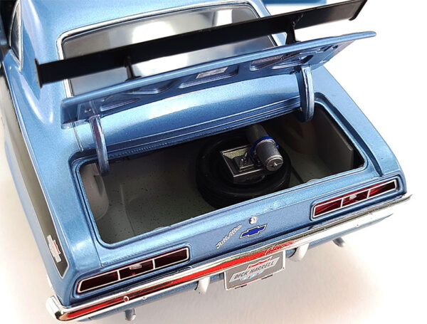 a1805723d - 1969 Copo Camaro (Glacier Blue) 1 of 1 Built by Dick Harrell – Limited 1602 Pieces