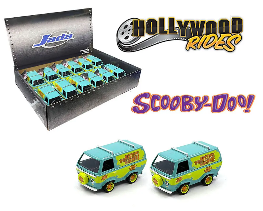 Scooby-Doo! Mystery Machine 1/24 Scale Diecast Vehicle New Jada buying Hollywood Rides