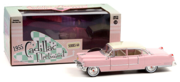84098 - 1955 Cadillac Fleetwood Series 60 in Pink with White Roof