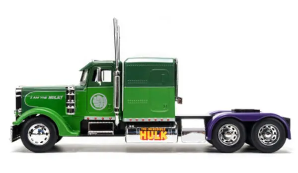 v1 35179 - The Incredible Hulk - 1992 Peterbilt 379 - Cab Only