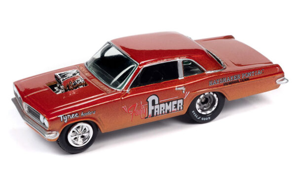 jlsp355 a 1 - 1963 Pontiac Tempest Funny Farmer in Orange and Gold