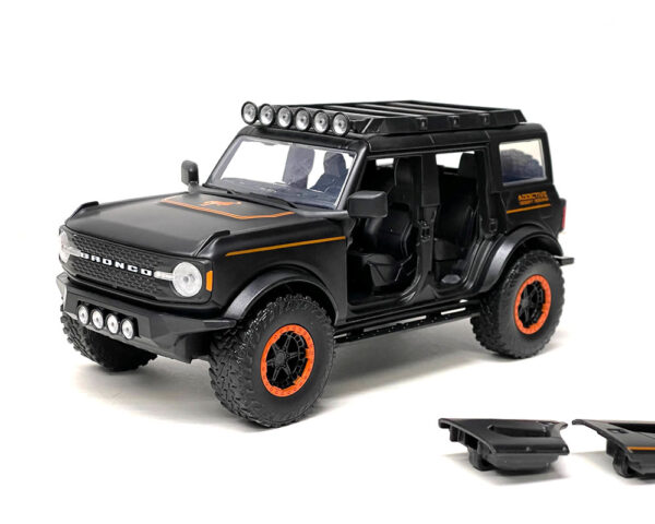34287 2 - 2021 Ford Bronco Custom Matte Black – Just Trucks – MiJo Exclusives Limited Edition