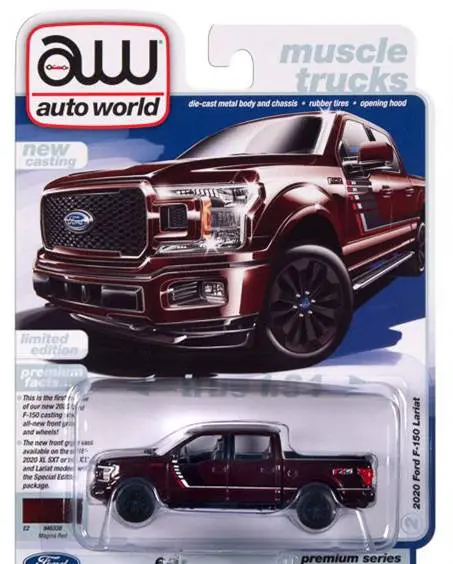 awsp150b - 2020 FORD F-150 LARIAT TRUCK IN MAGMA RED