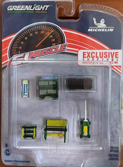 img 3845 - GL Muscle Shop Tools Michelin Tires (Hobby Exclusive) GREEN CHASE