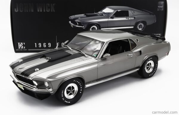 12104 1 - 1969 Ford Mustang BOSS 429-John Wick (2014) - made of resin - nothing opens