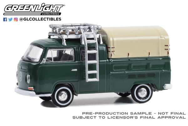 36090 c - 1969 Volkswagen Type 2 Double Cab Pick-Up "Doka” in Delta Green