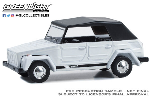 36090 d - 1973 Volkswagen Thing (Type 181) in White with Black Soft Top