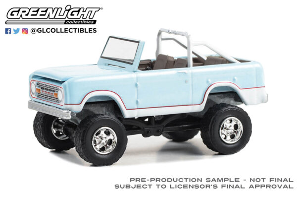 37300 b - 1970 Ford Bronco Custom - Sea Foam Green (Lot #1340.1)