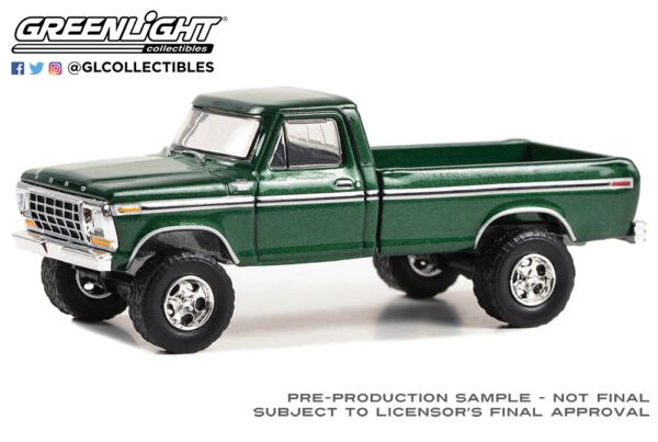 37300 d - 1979 Ford F-350 Custom - Emerald Green (Lot #1470)