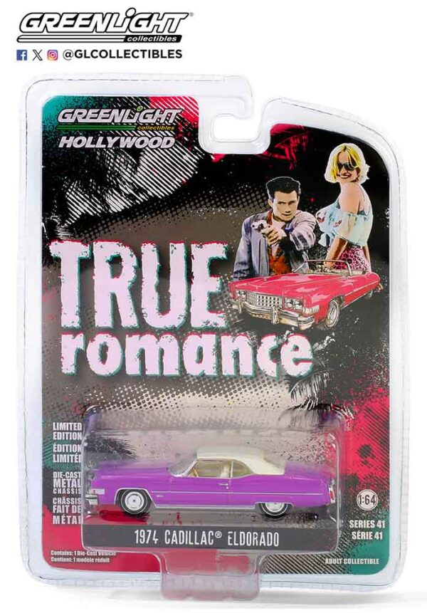 62020 b true romance 1993 clarence and alabamas 1974 cadillac eldorado convertible pkg b2b - Clarence and Alabama's 1974 Cadillac Eldorado Convertible (Top Up) - True Romance (1993)
