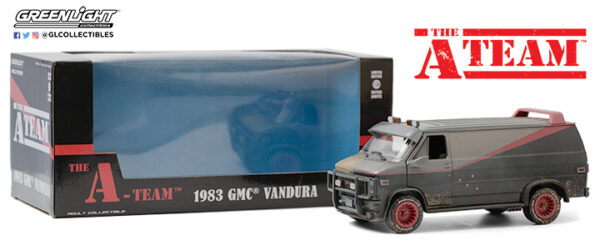 84112 - 1983 GMC Vandura (Weathered Version with Bullet Holes)-The A-Team (1983-87 TV Series