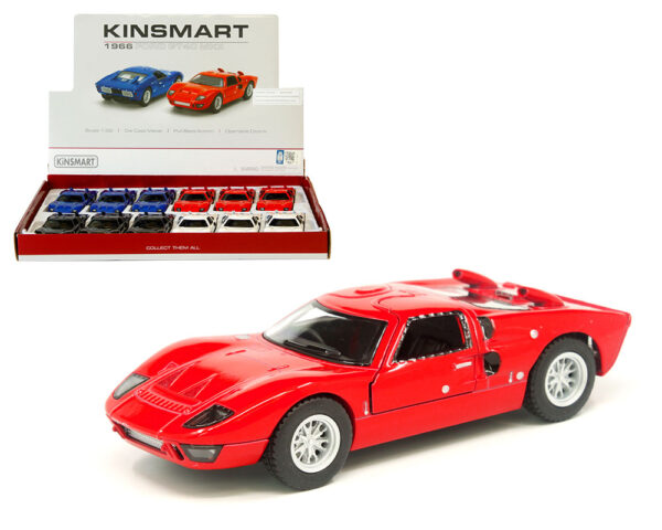 kt5427d - 1966 Ford GT40 MK II -1:32 SCALE (5") SPECIFY COLOR IN NOTES