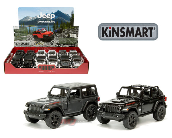 mc 56061 - 2018 JEEP WRANGLER RUBICON - PULL BACK ACTION - 1:34 SCALE (5")