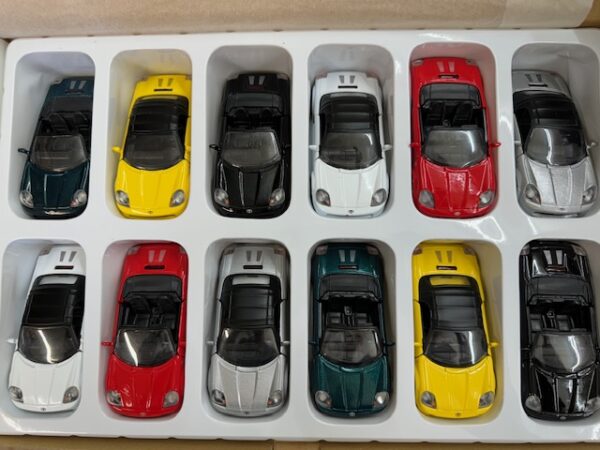 18019set - TOYOTA MR2 - 1:36 SCALE (4.25") SPECIFY COLOR IN NOTES - SEE DESCRIPTION