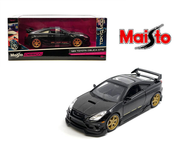 32544bk - Toyota Celica GT-S – Black – Maisto Design Tokyo Mod