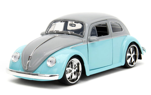 34229 - 1959 Volkswagen Beetle in Light Blue and Gray Punch Buggy