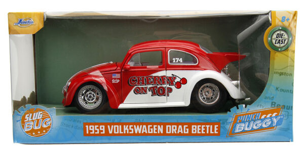 34230d - Cherry on Top - 1959 Volkswagen Drag Beetle Punch Buggy