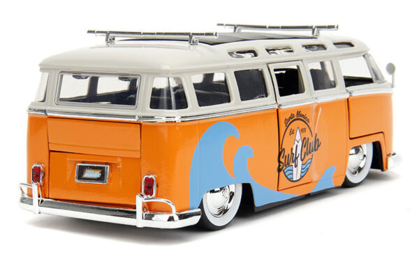 34231b - Surf Club - 1962 Volkswagen Bus with Surfboard Punch Buggy