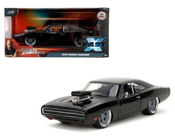 34918 - Dom’s 1970 Dodge Charger – Black – Fast & Furious: Fast X