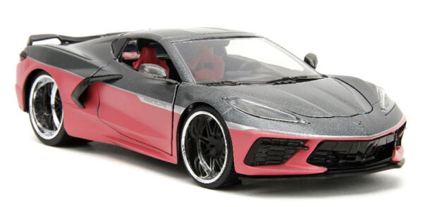 35068a - 2020 Chevrolet Corvette in Pink and Grey with Base Pink Slips