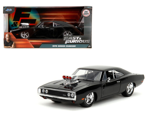 35421 1 - 1970 Dodge Charger – Black – Fast & Furious