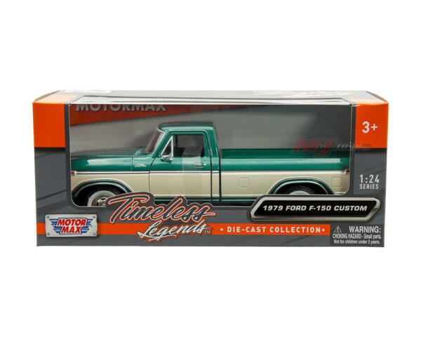 79346ac grnwh - 1979 Ford F-150 Custom – Green/White Two-Tone – Timeless Legends