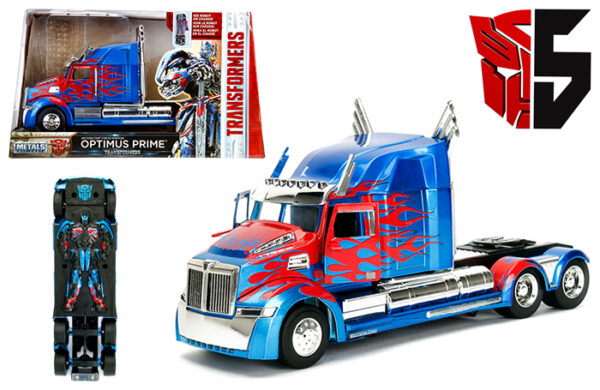 98403 2 1 - Optimus Prime - Western Star 5700 XE Phantom - Transformers: The Last Knight (2017) Hollywood Rides Deluxe