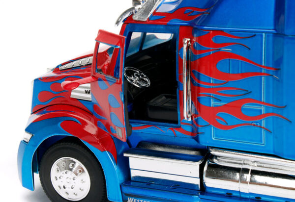 98403b - Optimus Prime - Western Star 5700 XE Phantom - Transformers: The Last Knight (2017) Hollywood Rides Deluxe