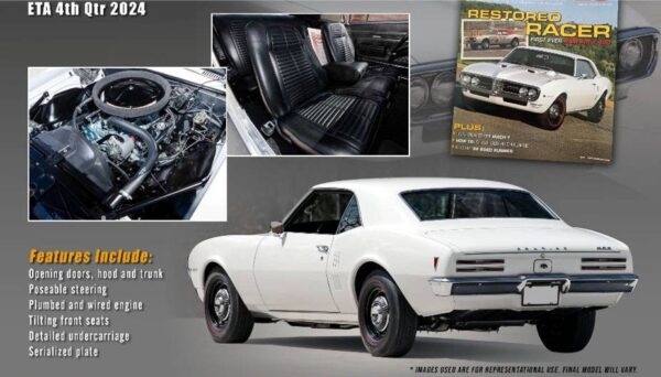 a1805220 1 - 1968 Pontiac Firebird First Ram Air II in White Limited Edition - ETA 4TH QRT 2024