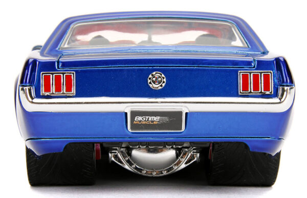 v4 30527 - 1965 Ford Mustang GT in Candy Blue with Silver Flames BigTime Muscle