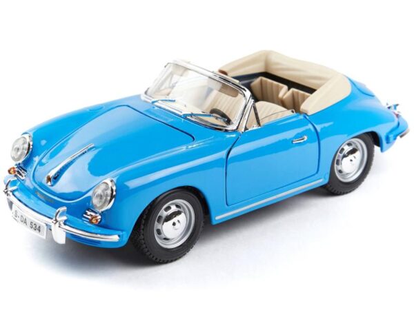 18 12025bl 1 - 1961 Porsche 356B Cabriolet Convertible