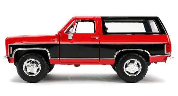 31593a - 1980 Chevrolet Blazer Off Road in Gloss Red - Just Trucks