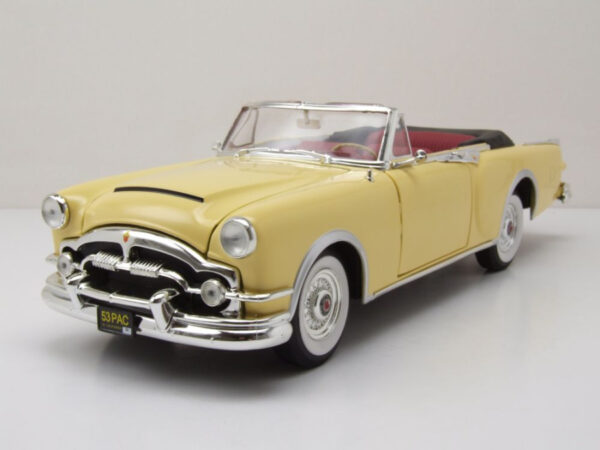 92798y 1 - 1953 PACKARD CARIBBEAN IN YELLOW