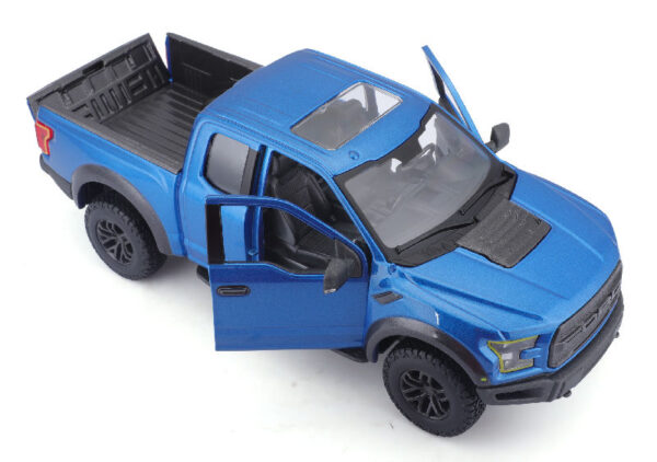 v2 31266bl - 2017 Ford F-150 Raptor Pickup Truck in Blue