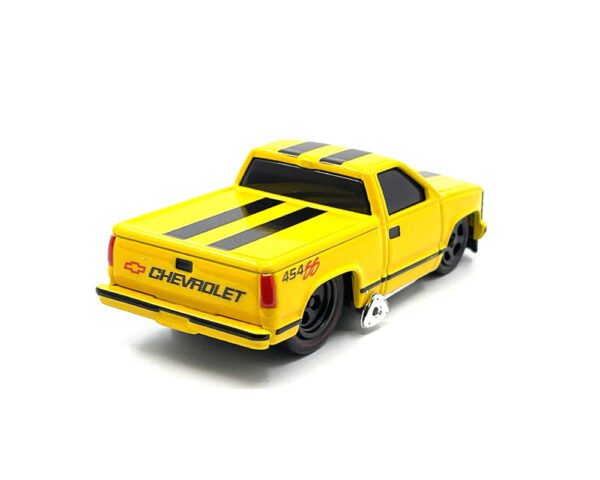 15572ylc - 1993 Chevrolet 454 SS Pickup Truck Limited Edition – Yellow with Black Stripes – Mijo Exclusives