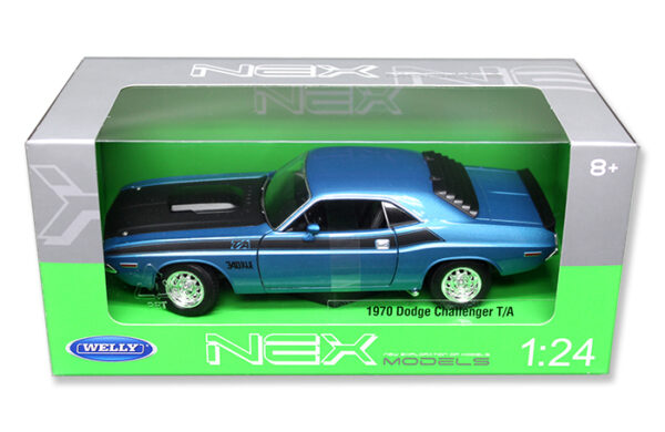 24029w bl - 1970 DODGE CHALLENGER T/A - BLUE