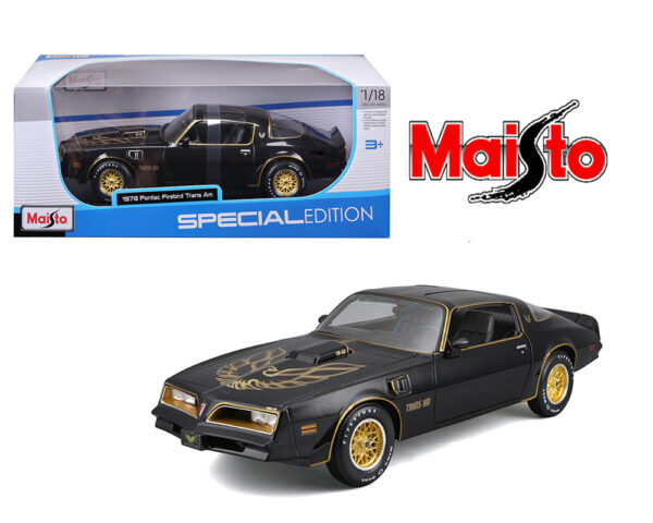 31464bk - 1978 Pontiac Firebird Trans Am – Black – Special Edition