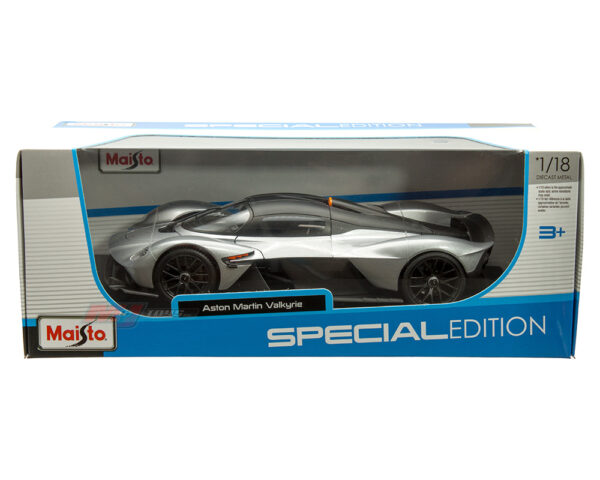 31465sil - Aston Martin Valkyrie – Silver / Matte Black – Special Edition