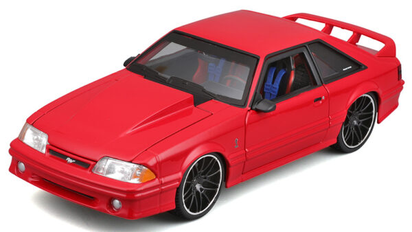 32549r - 1993 Ford Mustang SVT Cobra – Red – Classic Muscle Design