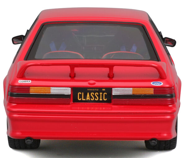 32549r c - 1993 Ford Mustang SVT Cobra – Red – Classic Muscle Design