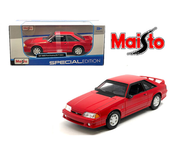 32906rd - 1993 Ford Mustang SVT Cobra – Red – Special Edition