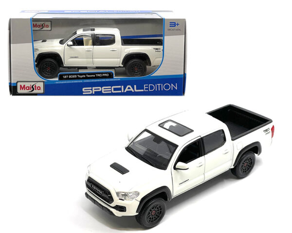 32910wh - 2023 Toyota Tacoma TRD Pro Pickup Truck in White