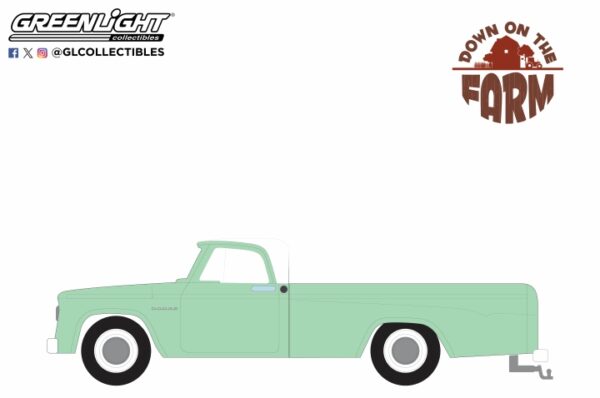 48100 b - 1964 Dodge D-200 Sweptline in Turf Green and White