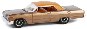 1963 Chevrolet Impala SS Convertible Top Up in Bronze Metallic