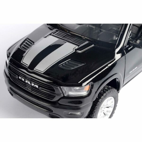 79357bkst - 2019 Ram 1500 Crew Cab Laramie with Stripe – Black – Timeless Legends