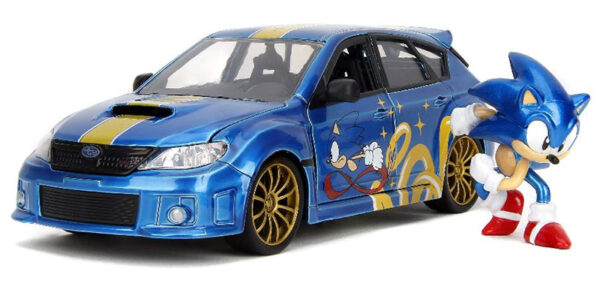 35871 - 2012 Subaru Impreza WRX with Sonic Figure