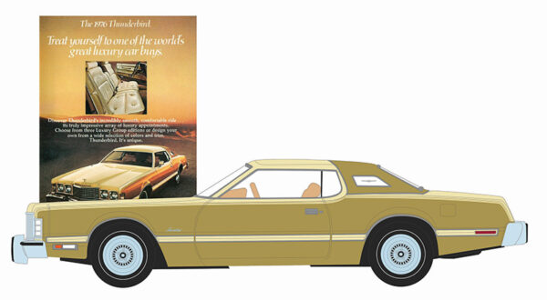 39150e - 1976 Ford Thunderbird "Treat Yourself to One of the World's Great Luxury Car Buys"