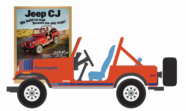 39150f - 1979 Jeep CJ-7 Renegade  "We Build 'em Tough Because you Play Rough" 