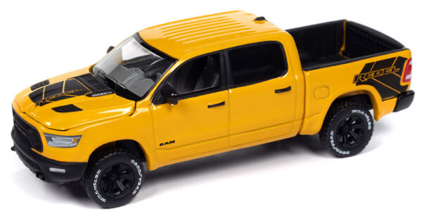 awsp164 a - 2023 Dodge Ram Rebel Pickup Truck Havoc Edition in Baja Yellow with Rebel Graphics