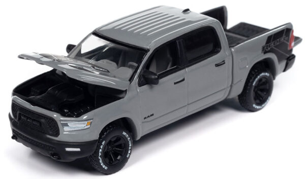 awsp164 b1 - 2023 Dodge Ram Rebel Pickup Truck Havoc Edition in Ceramic Grey with Rebel Graphics